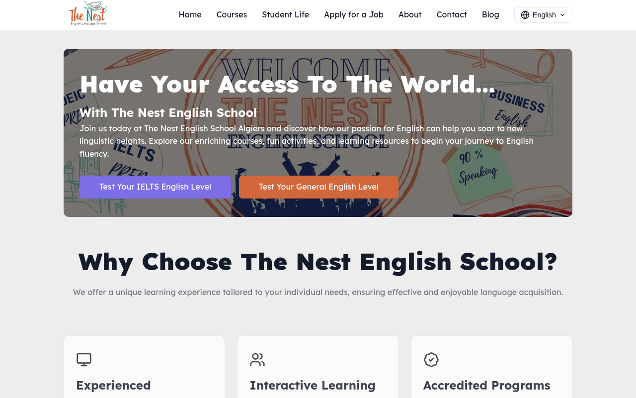 The Nest English School